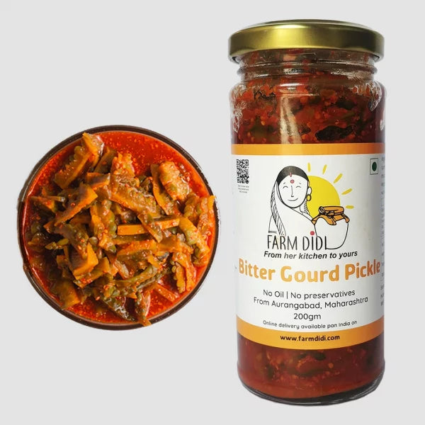 FarmDidi Oil Free Bitter Gourd Pickle