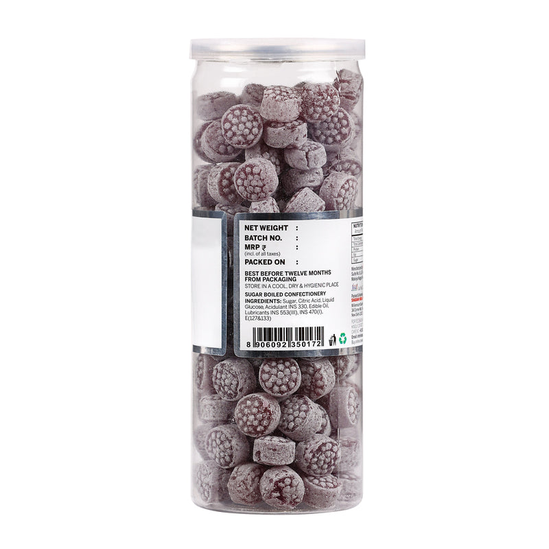 Black Current Candy Can