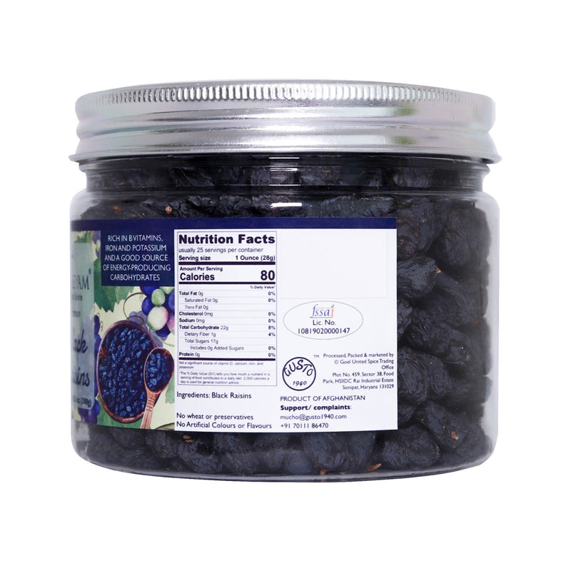 Premium Black Raisins
