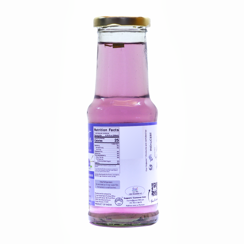 Fermented Tea-Blue Butterfly Pea