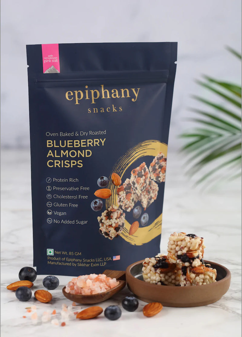 Blueberry Almond Crisps