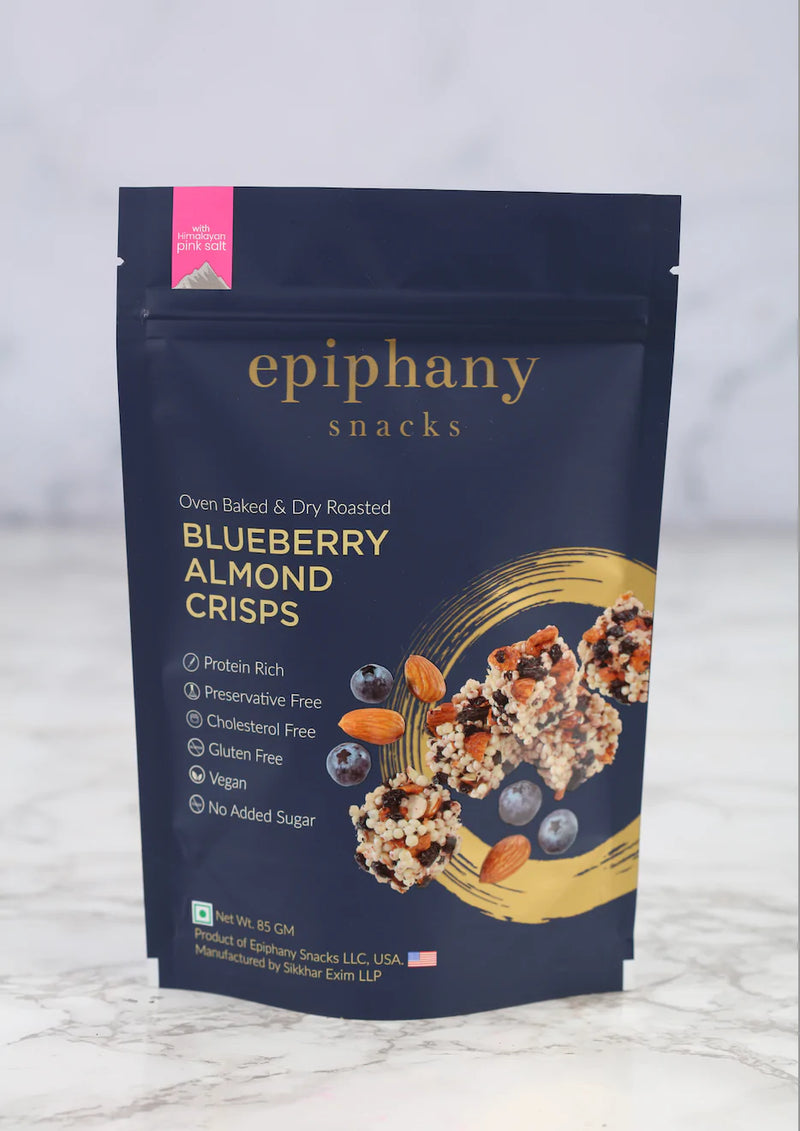 Blueberry Almond Crisps