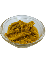 Mirchi Ka Achar (Green Chillies dipped in Lemon Juice)