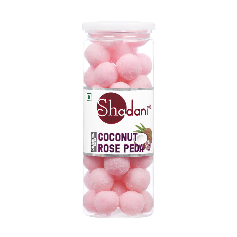 Coconut Rose Peda Can