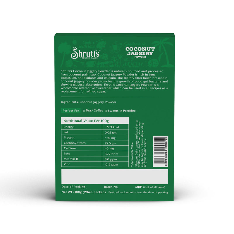 Coconut Palm Jaggery Powder /  Palm Sugar