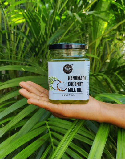 Handmade Coconut Milk Oil