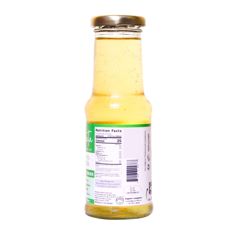 Fermented Tea-Curry leaf Ginger