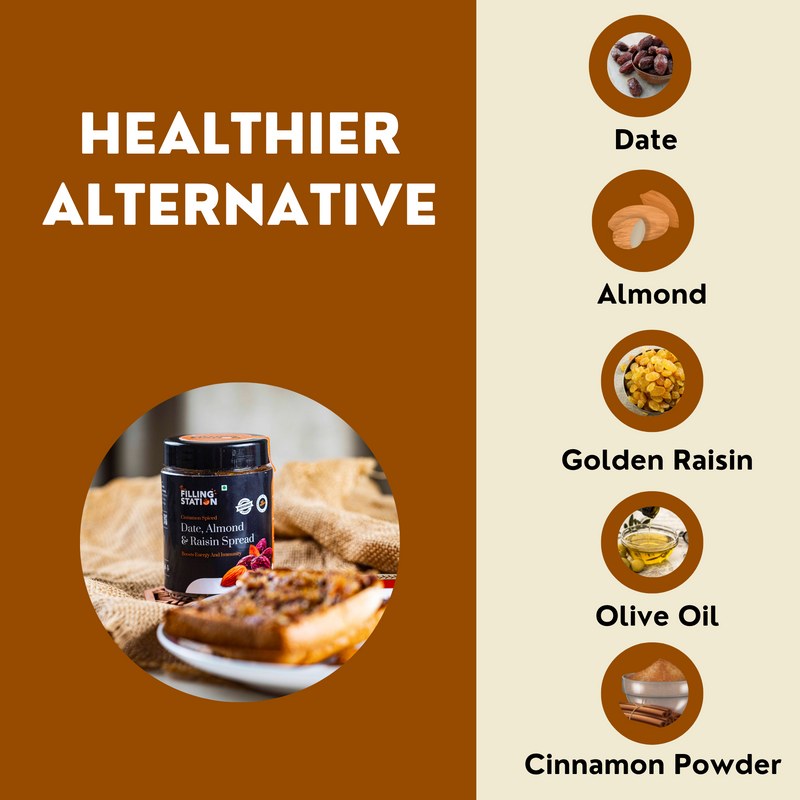 Date Almond Raisin Spread