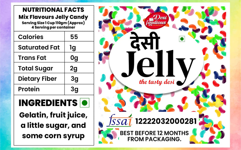 Desi Jelly - Mix Fruit Jelly Toffee