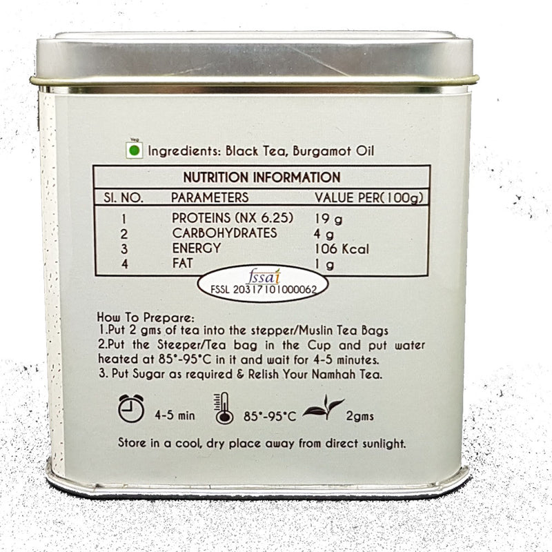 Earl Grey Tea | Premium Tea Tin Box