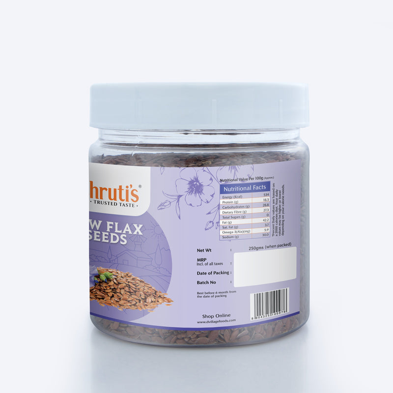 Raw Flax Seeds