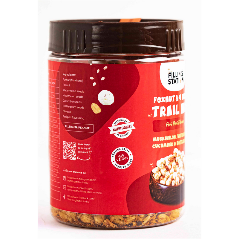Foxnut 4 Seed Trail Mix - Peri-Peri