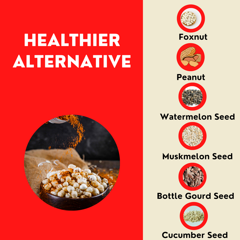 Foxnut 4 Seed Trail Mix - Peri-Peri