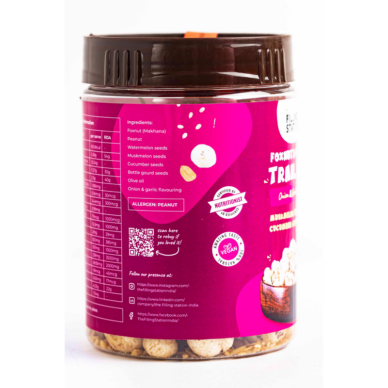 Foxnut 4 Seed Trail Mix - Onion & Garlic