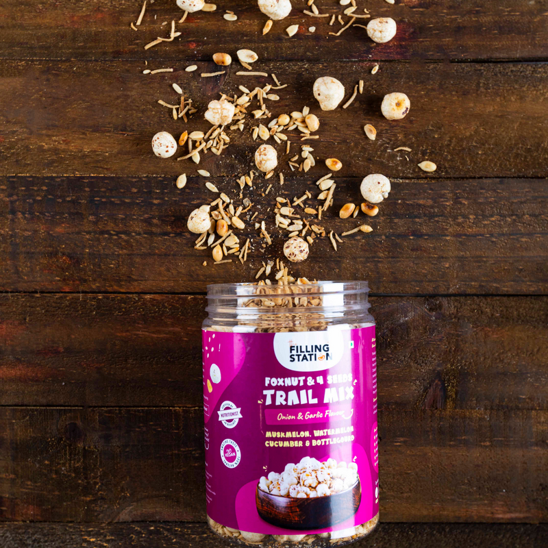 Foxnut 4 Seed Trail Mix - Onion & Garlic