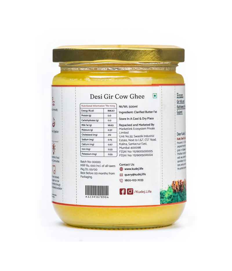 Desi Gir Cow A2 Ghee