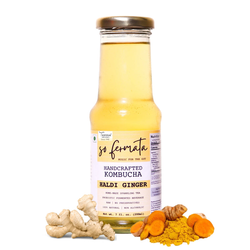 Fermented Tea-Haldi Ginger