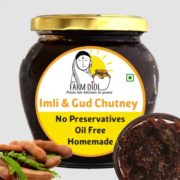 FarmDidi Oil Free Imli Chutney