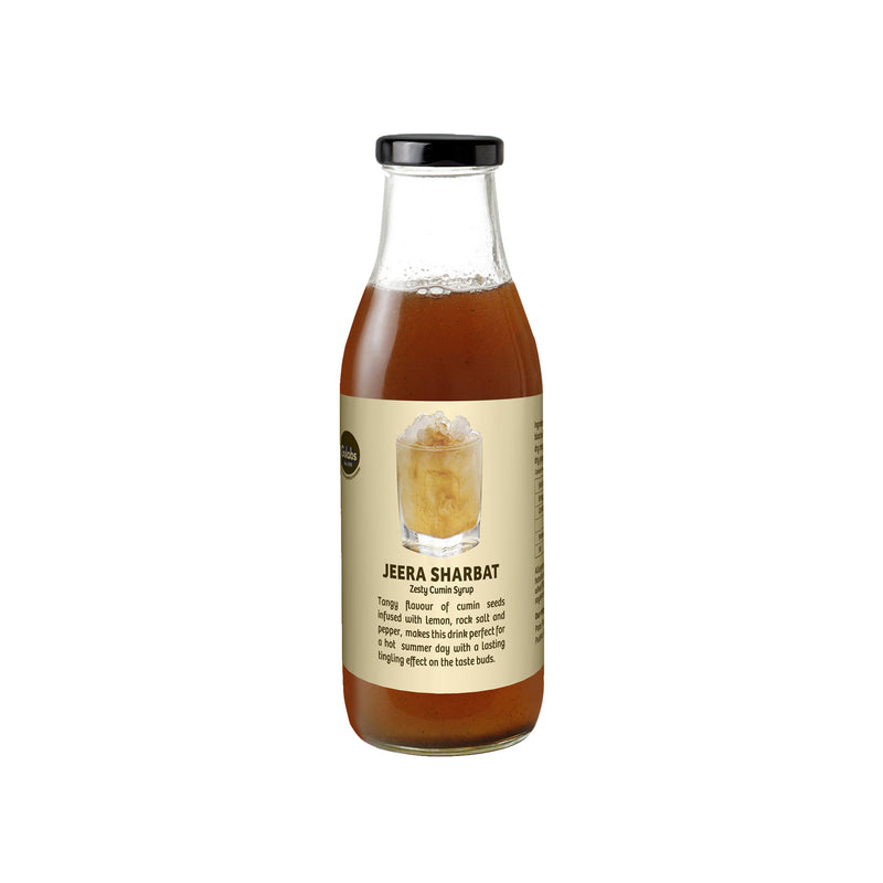 Gulabs Jeera Sharbat – Tangy Cumin Drink Syrup with Rock Salt & Spices