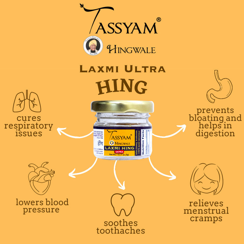 Hingwale Laxmi ULTRA Raw Hing Crystals