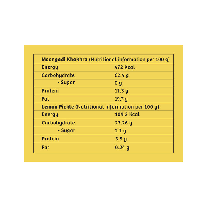 Gulabs Moongadi Khakhra