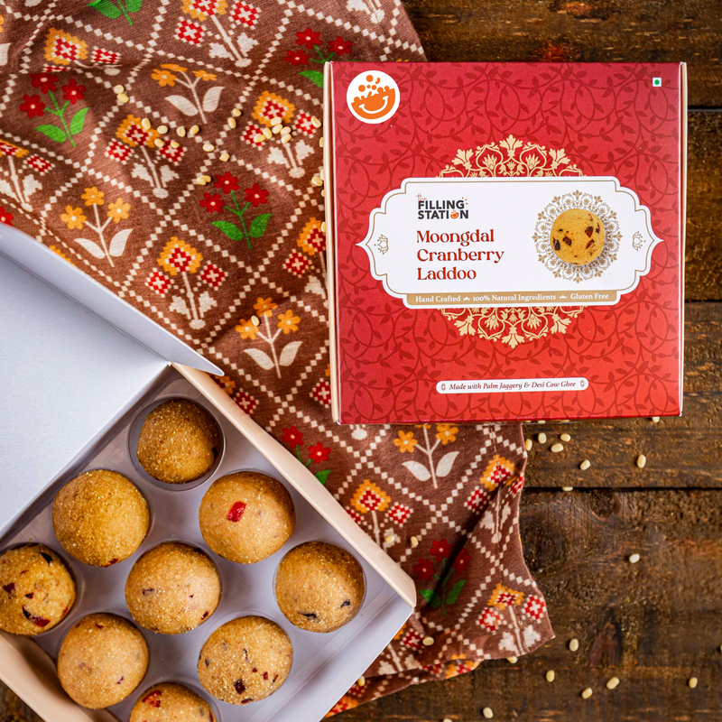 Moongdal Cranberry Laddoo