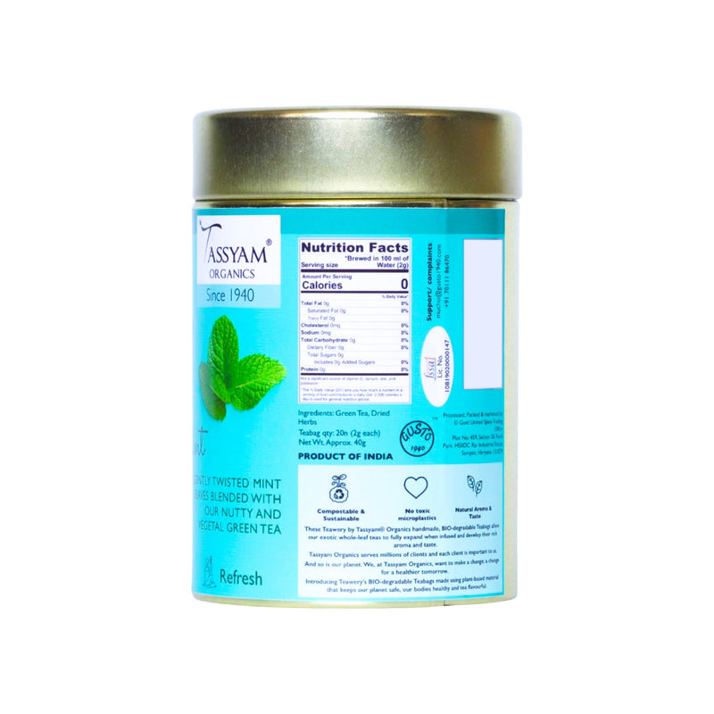 Organics Teawery Moroccan Mint Tea
