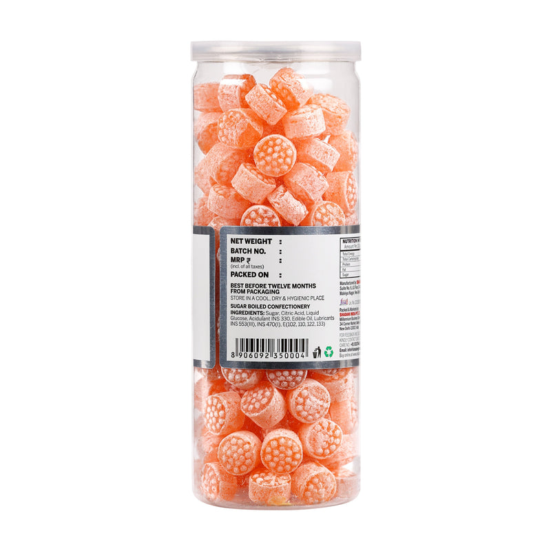 Orange Candy Can