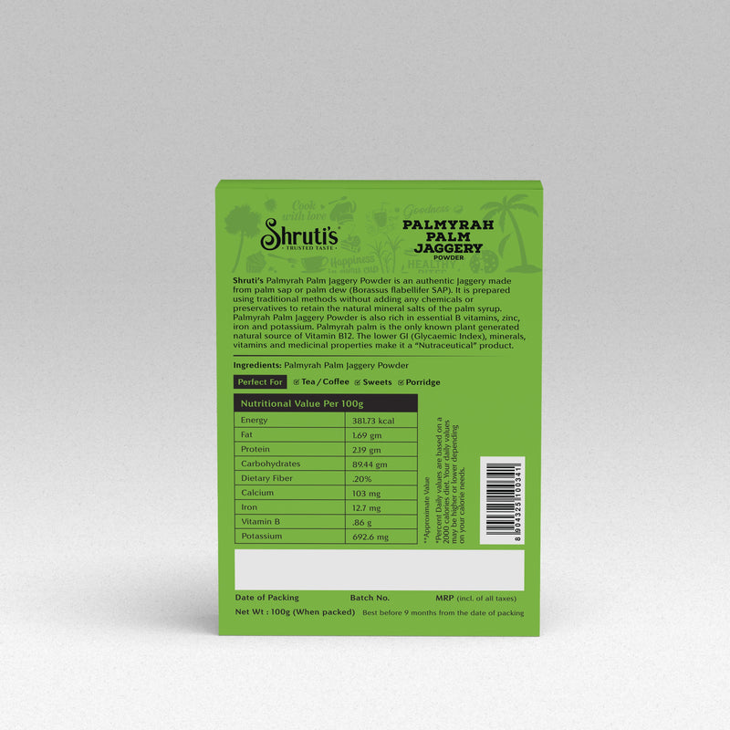 Palmyra Palm Jaggery Powder / Palm Sugar