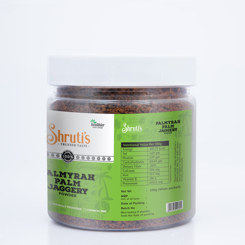 Palmyra Palm Jaggery Powder / Palm Sugar