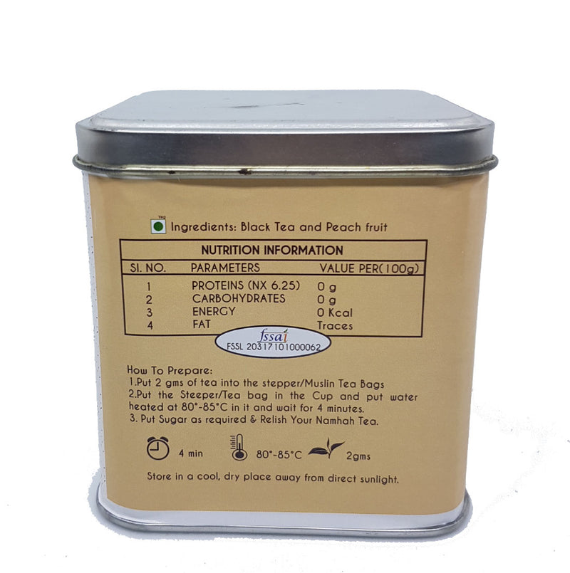 Moonshine Peach Tea | Premium Tea Tin Box