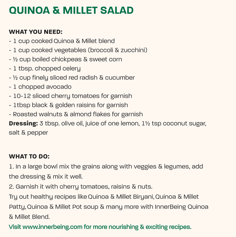 Quinoa and Millet blend