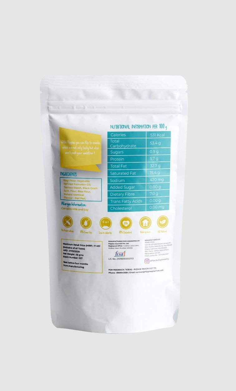 Ragi Chips Peri Peri