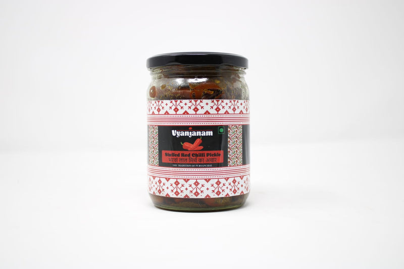 Vyanjanam Stuffed Red Chilli Pickle