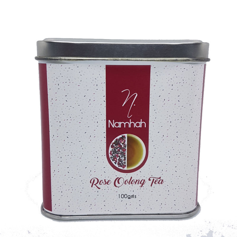 Rose Oolong Tea | Premium Tea Tin Box