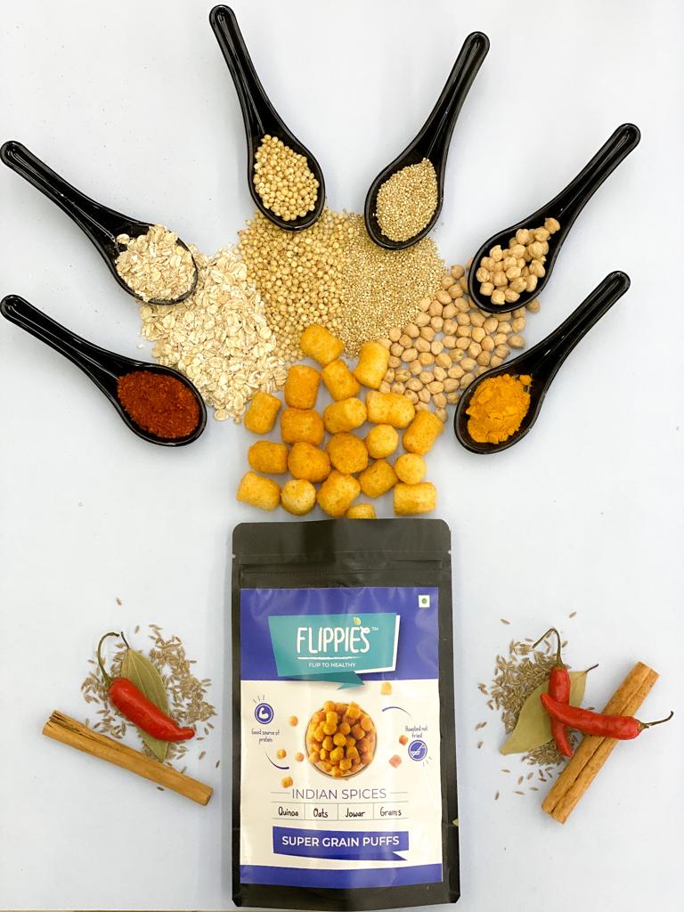 Super Grain Puff Indian Spices