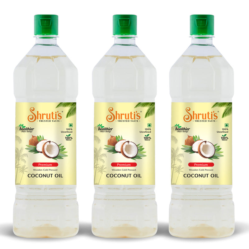 Cold Pressed Coconut Oil (Chekku / Kachi Ghani)