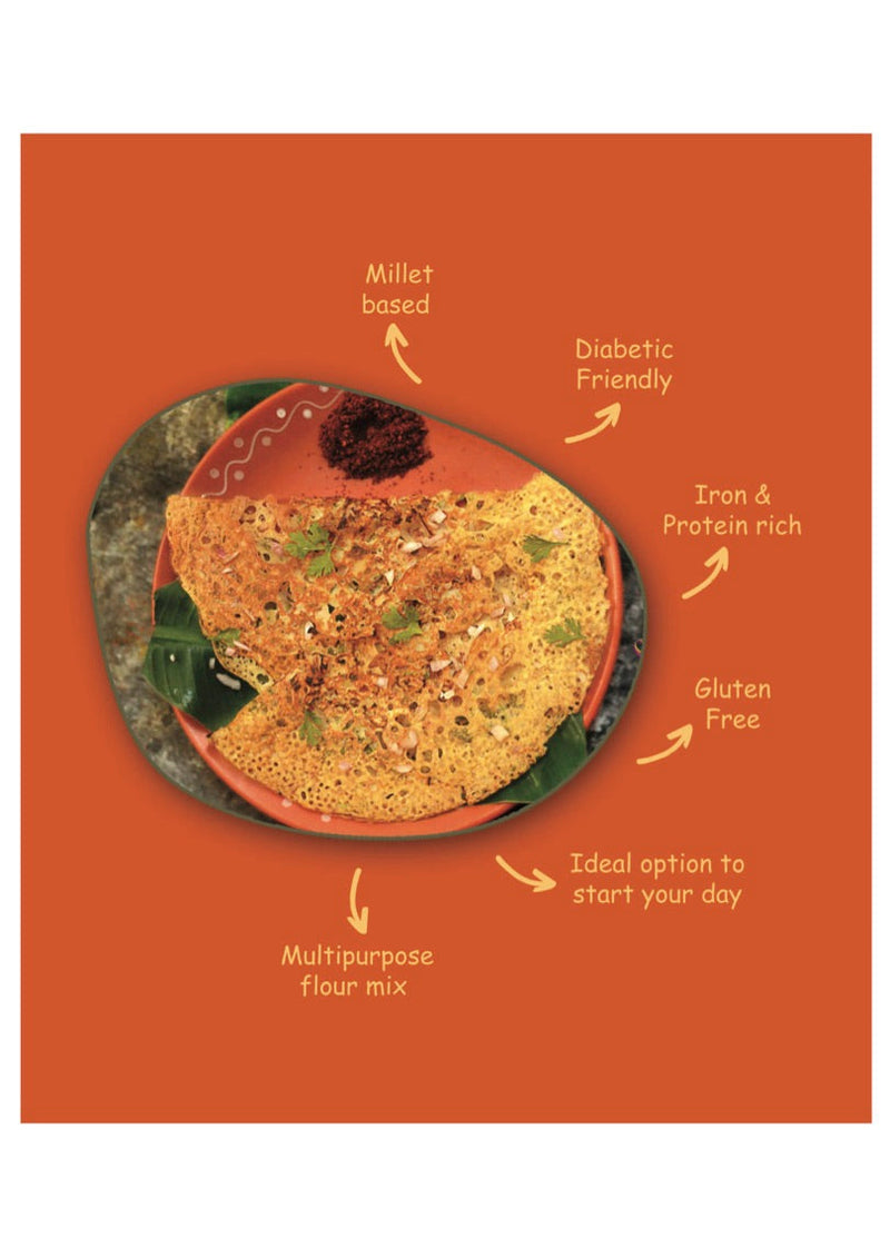 Sorghum (Jowar) Flour Mix- Dosa | Uttapam
