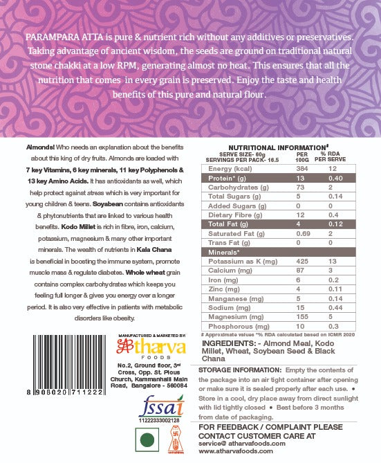 Super Shakti Atta for Kids & Women