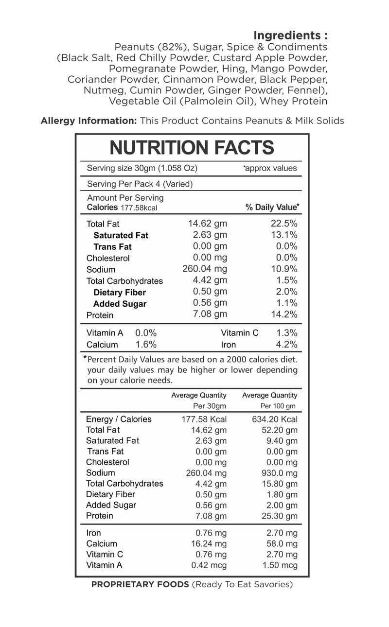 Sweet Chilli Masala Peanuts