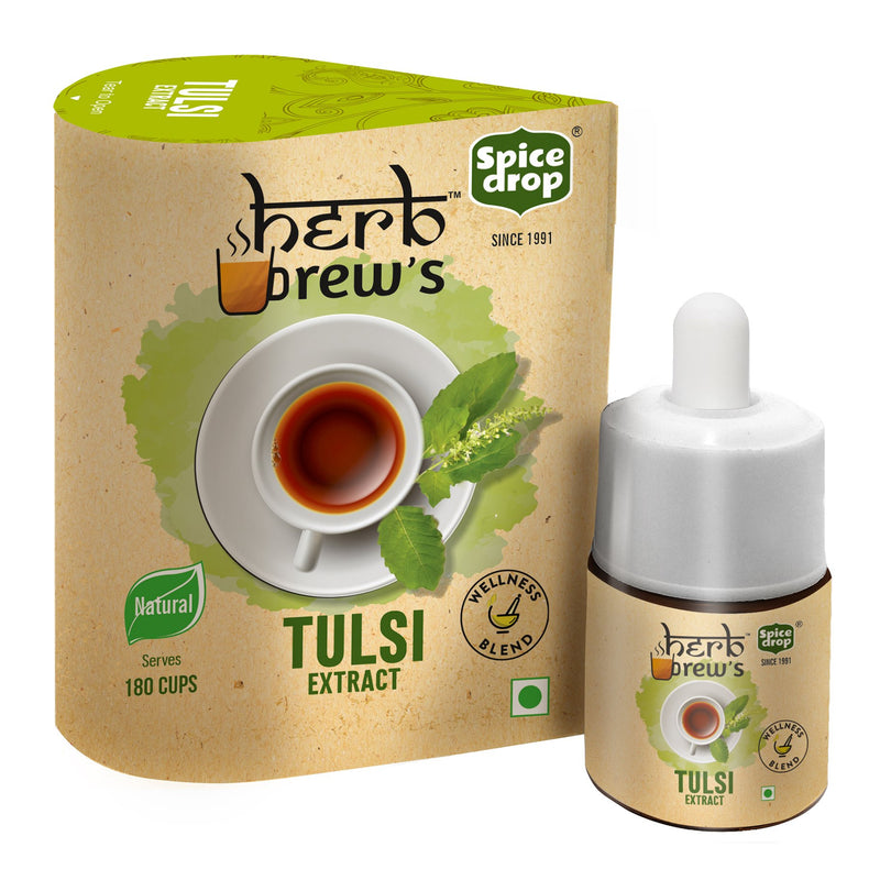 Spice Drop Herb Brews Tulsi Extract for Immunity