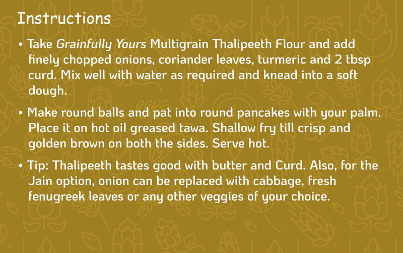 Multigrain Thalipeeth Mix