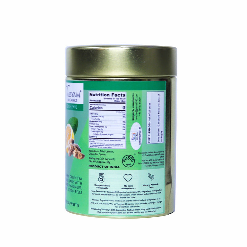 Organics Teawery Tulsi Ginger Tea