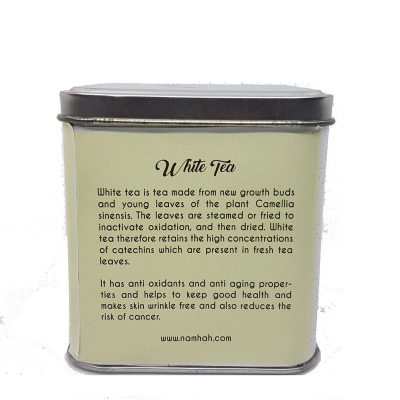 White Tea | Premium Tea Tin Box