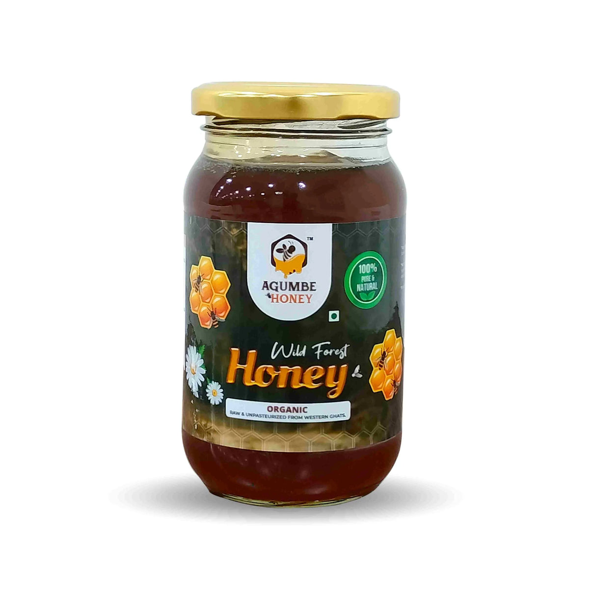 Royal Bee Brothers, Pack Of Natural Forest Honey, Produce Of Wild Honey Bee, Raw & Unprocessed