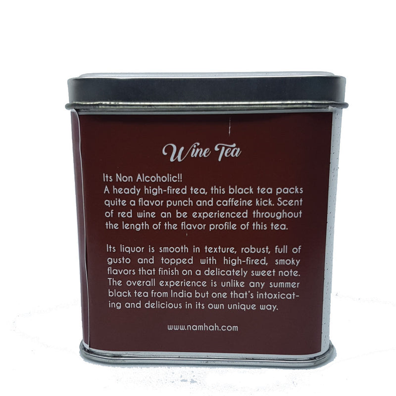 Wine Tea | Premium Tea Tin Box