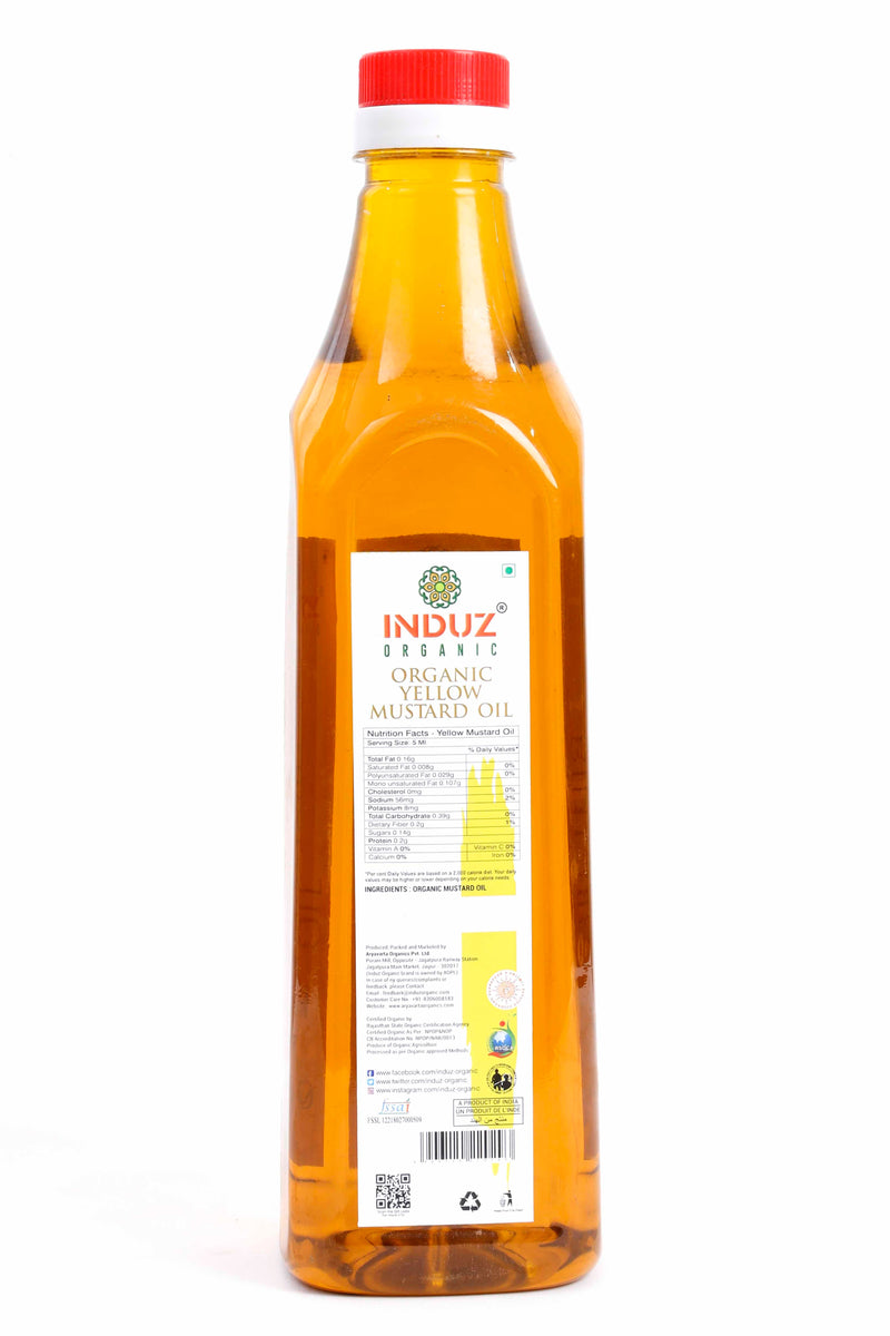 Mighty Yellow Mustard Oil (Cold Pressed)