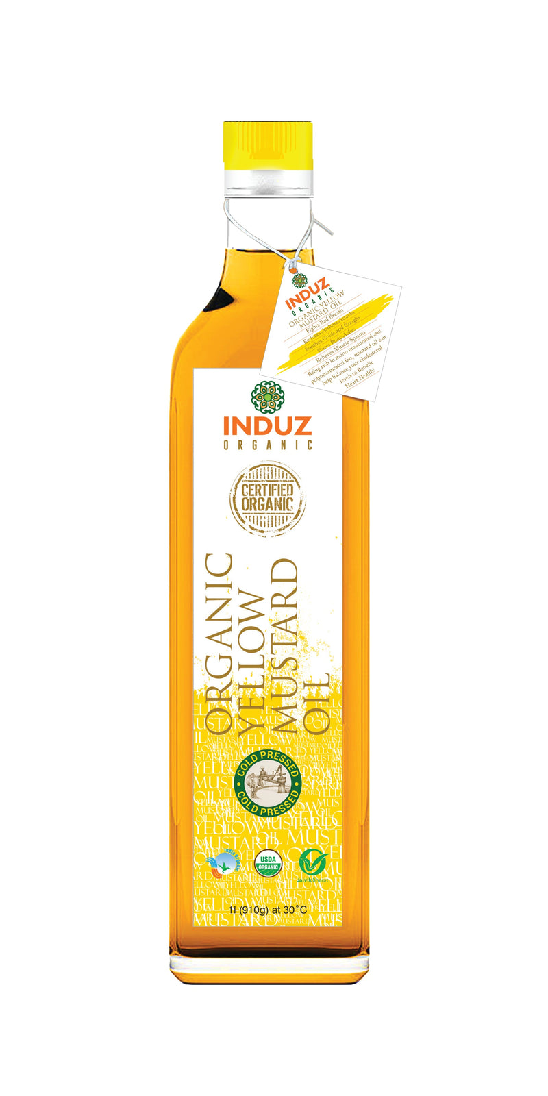 Mighty Yellow Mustard Oil (Cold Pressed)