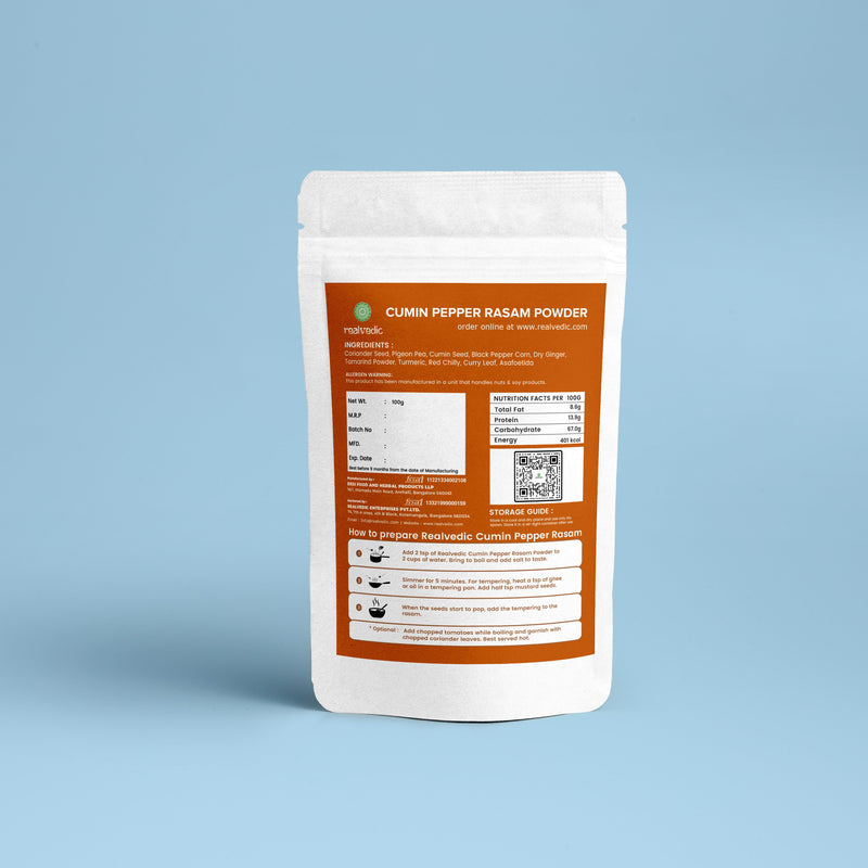 Cumin Pepper Rasam Powder