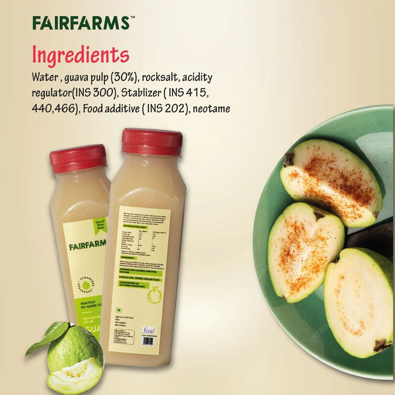 Sugarfree guava juice